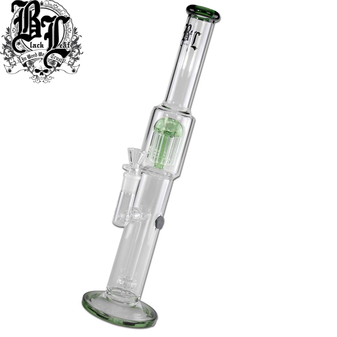 Perkolatorbong, Black Leaf®, Doppelperkolator, grün
